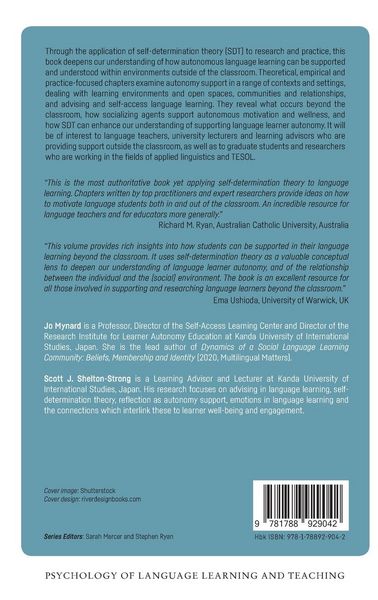 Produktbild: Autonomy Support Beyond the Language Learning Classroom