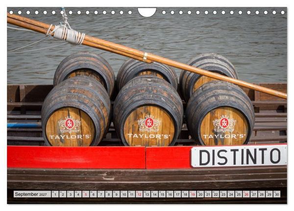 Produktbild: Porto Magisch - Am Ufer des Douro (Wandkalender 2027 DIN A4 quer), CALVENDO Monatskalender