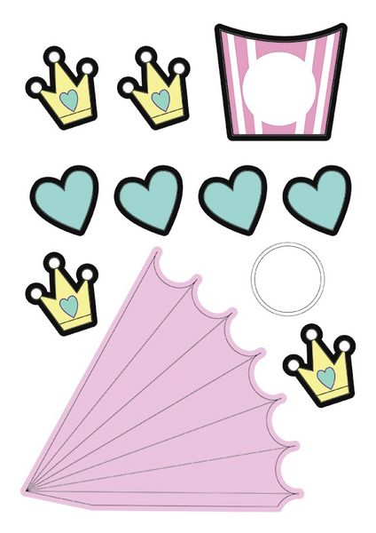 Produktbild: URSUS Dekorations-Set "Fantasy Unicorn"