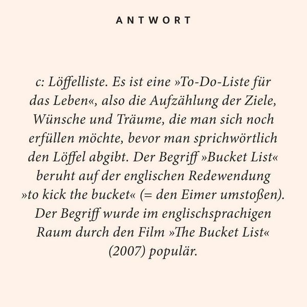 Produktbild: Ruhestand. Das Quiz