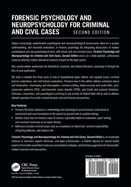 Produktbild: Forensic Psychology and Neuropsychology for Criminal and Civil Cases