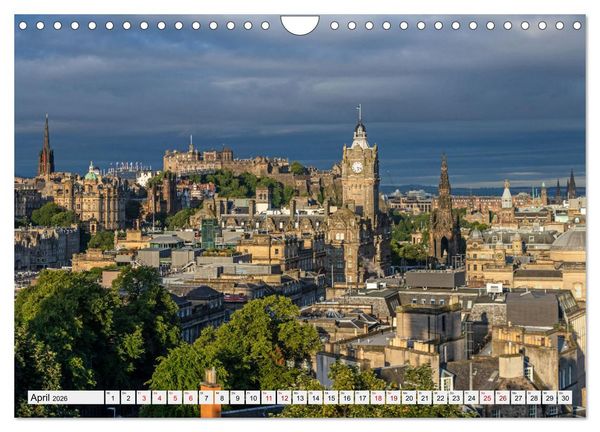 Produktbild: Wundersch&ouml;nes Edinburgh (Wandkalender 2026 DIN A4 quer), CALVENDO Monatskalender