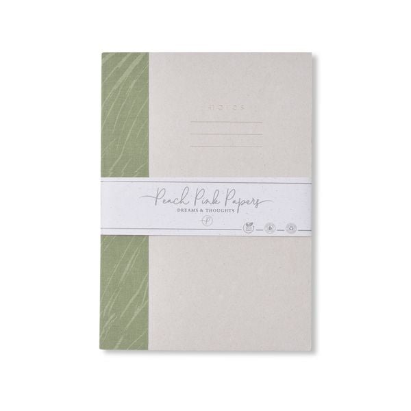 Produktbild: Recycled Paper Notizbuch, Trauben, 14x20cm, 48 Seiten, liniert