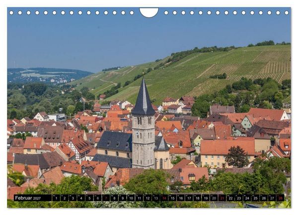 Produktbild: Weinlagen in Franken (Wandkalender 2027 DIN A4 quer), CALVENDO Monatskalender