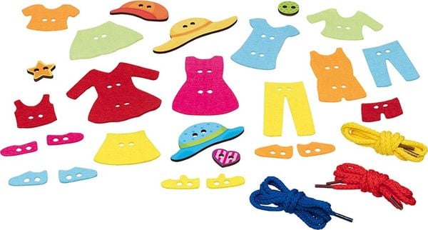 Produktbild: Goki 58724 - Anziehpuppe