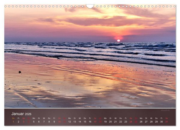 Produktbild: Farben am Meer (Wandkalender 2026 DIN A3 quer), CALVENDO Monatskalender