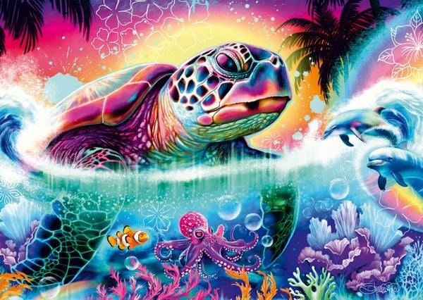 Produktbild: Neon Schildkr&ouml;te