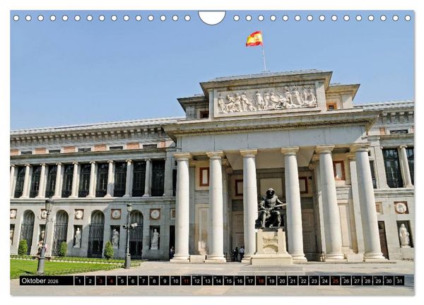 Produktbild: Madrid (Wandkalender 2026 DIN A4 quer), CALVENDO Monatskalender