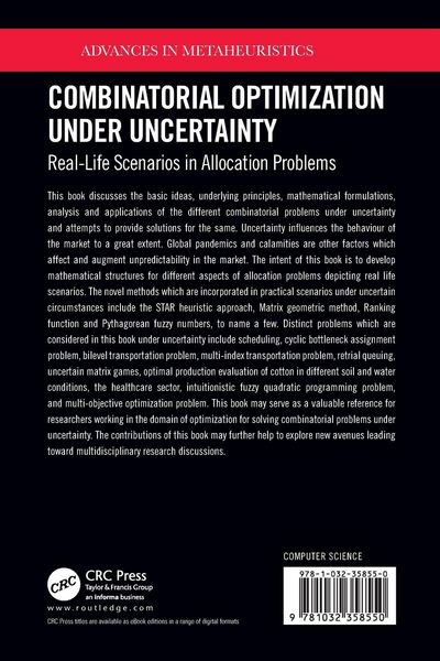 Produktbild: Combinatorial Optimization Under Uncertainty