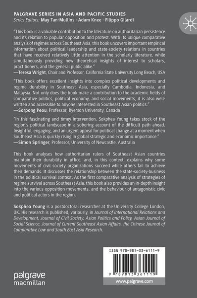Produktbild: Strategies of Authoritarian Survival and Dissensus in Southeast Asia