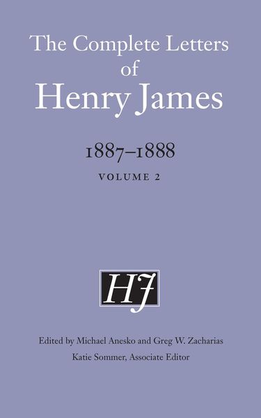 Produktbild: Complete Letters of Henry James, 1887-1888