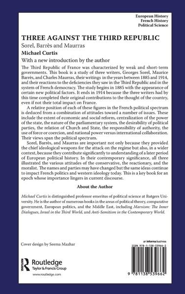 Produktbild: Three Against the Third Republic
