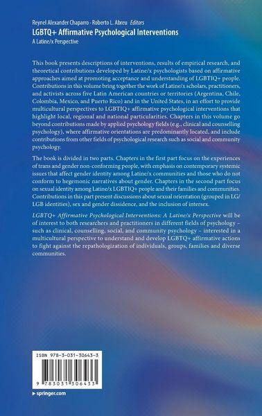 Produktbild: LGBTQ+ Affirmative Psychological Interventions