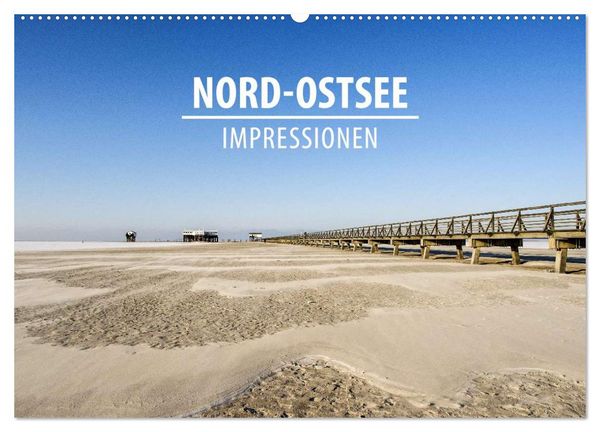 Produktbild: Nord-Ostsee Impressionen (Wandkalender 2026 DIN A2 quer), CALVENDO Monatskalender