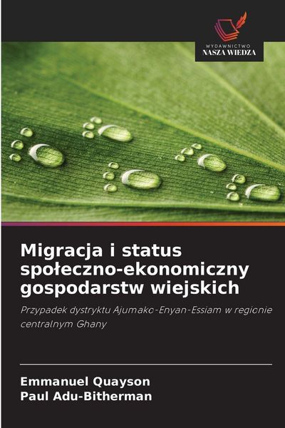 Produktbild: Migracja i status spo&iquest;eczno-ekonomiczny gospodarstw wiejskich