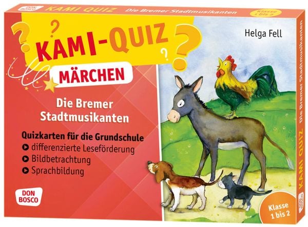 Produktbild: Kami-Quiz M&auml;rchen: Die Bremer Stadtmusikanten