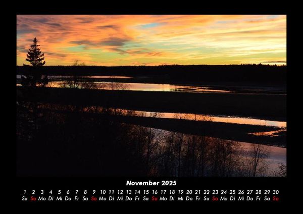 Produktbild: Sonnenuntergang 2025 Fotokalender DIN A3