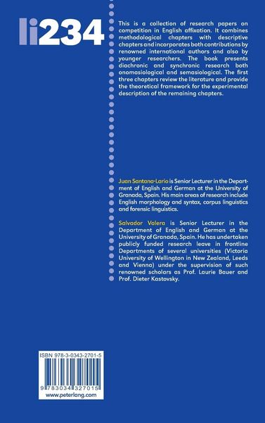 Produktbild: Competing Patterns in English Affixation