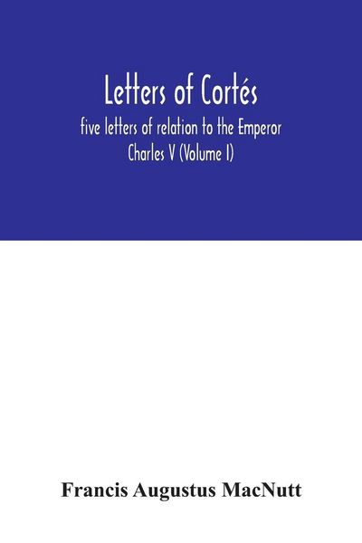 Produktbild: Letters of Cort&eacute;s