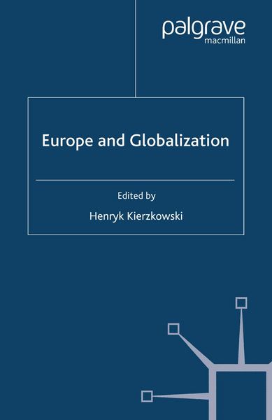 Produktbild: Europe and Globalization