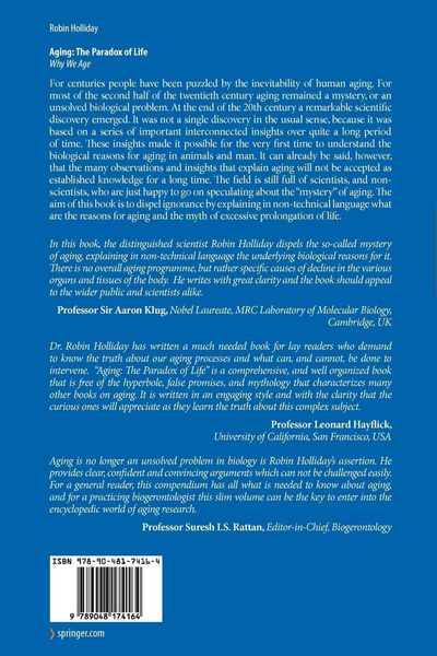 Produktbild: Aging: The Paradox of Life