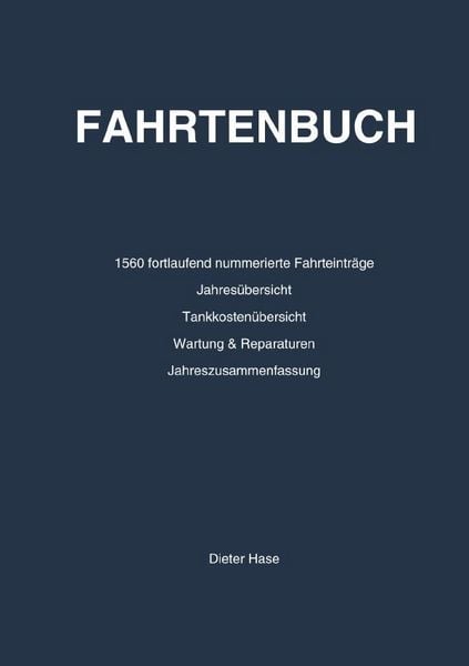 Produktbild: Fahrtenbuch