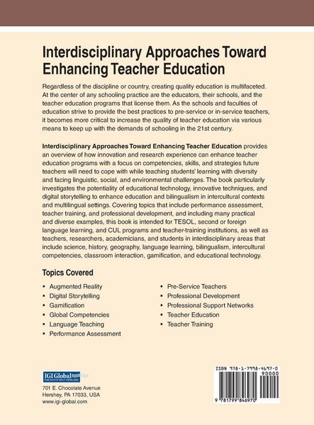 Produktbild: Interdisciplinary Approaches Toward Enhancing Teacher Education