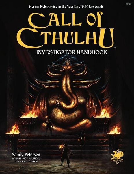 Produktbild: Call of Cthulhu Investigator Handbook
