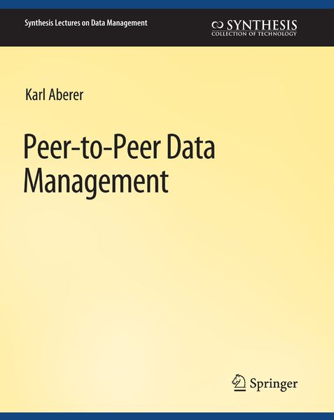 Produktbild: Peer-to-Peer Data Management