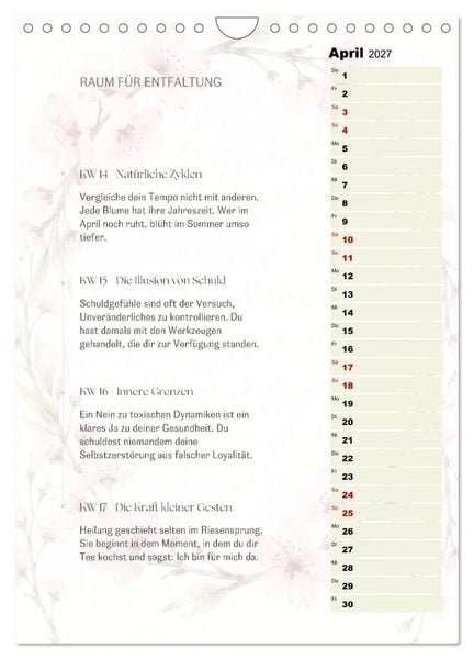 Produktbild: SEELENKOMPASS (Wandkalender 2027 DIN A4 hoch), CALVENDO Monatskalender
