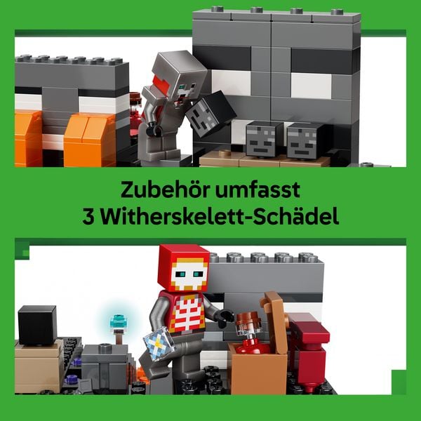 Produktbild: LEGO Minecraft 21590 Duell mit dem Wither, Kinder Geschenk f&uuml;r Gamer