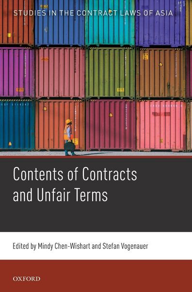 Produktbild: Contents Contracts Unfair Terms Scla C