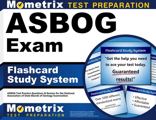 Produktbild: Asbog Exam Flashcard Study System