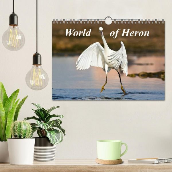 Produktbild: World of Heron (Wall Calendar 2026 DIN A4 landscape), CALVENDO 12 Month Wall Calendar