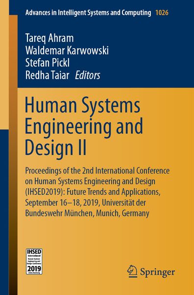 Produktbild: Human Systems Engineering and Design II