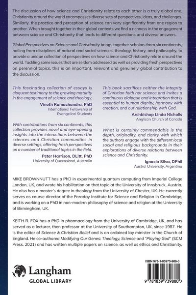 Produktbild: Global Perspectives on Science and Christianity