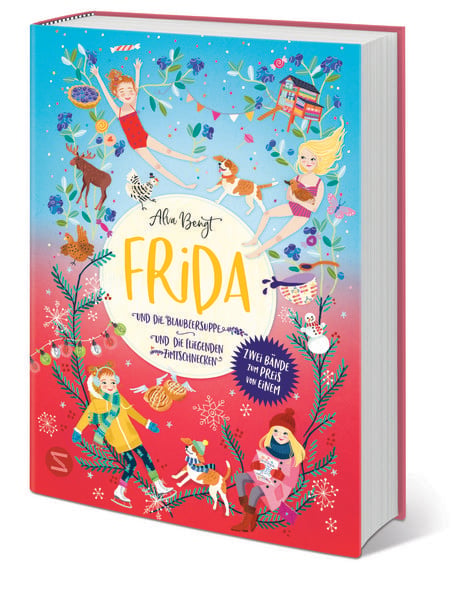 Produktbild: Frida Doppelband (Enth&auml;lt die B&auml;nde 1: Frida und die Blaubeersuppe und Band 2: Frida und die fliegenden Zimtschnecken)