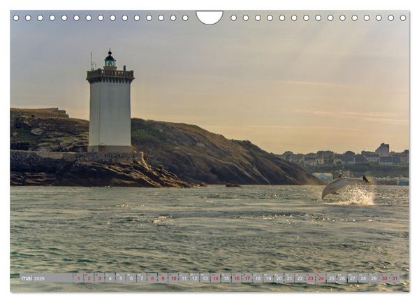 Produktbild: Phare de Kermorvan (Calendrier mural 2026 DIN A4 vertical), CALVENDO calendrier mensuel