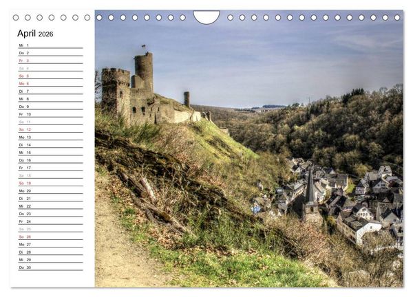 Produktbild: Eine Perle in der Eifel - Monreal (Wandkalender 2026 DIN A4 quer), CALVENDO Monatskalender