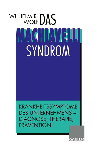 Produktbild: Das Machiavelli-Syndrom