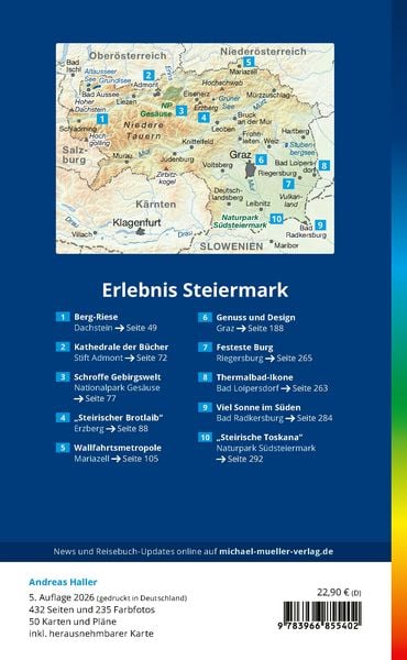 Produktbild: Reisef&uuml;hrer Steiermark