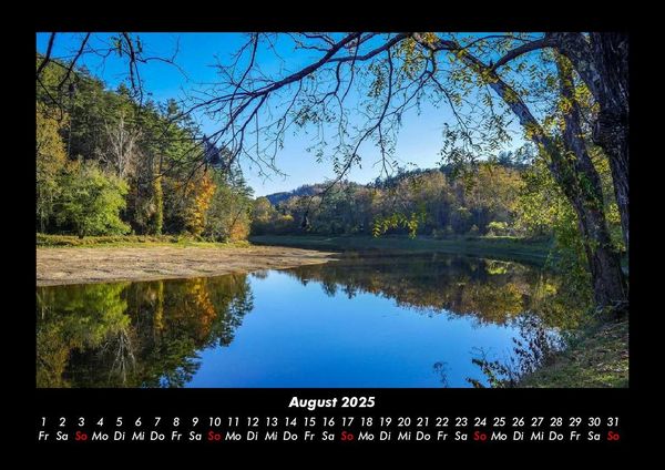 Produktbild: Landschaftskalender 2025 Fotokalender DIN A3