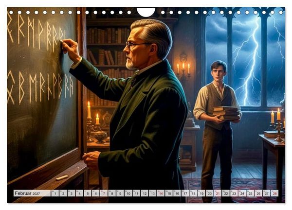 Produktbild: Die Reise zum Mittelpunkt der Erde (Wandkalender 2027 DIN A4 quer), CALVENDO Monatskalender