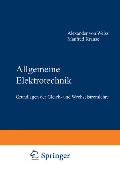 Produktbild: Allgemeine Elektrotechnik