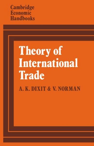 Produktbild: Theory of International Trade