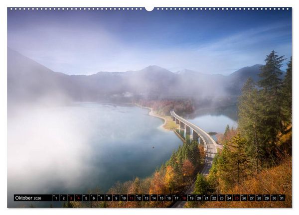 Produktbild: Bayerische Landschaften (Wandkalender 2026 DIN A2 quer), CALVENDO Monatskalender