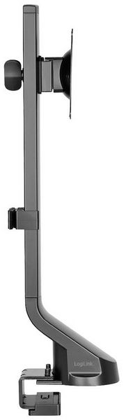 Produktbild: LogiLink BP0161 Monitor-Tischhalterung 1 Display(s) Schwarz Drehbar, H&ouml;henverstellbar, Neigbar, Schwenkbar