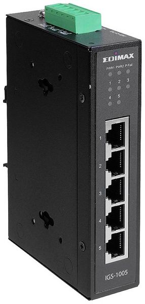 Produktbild: EDIMAX IGS-1005 Industrial Ethernet Switch