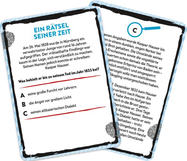 Produktbild: Crime Quiz - Wei&szlig;-blaue Mords-Geschichten und Verbrechen