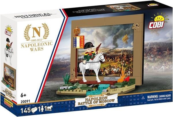COBI Napoleonic Wars 20091 - Napoleon Battle Of Moscow, Bauset, 145+2 Klemmbausteine